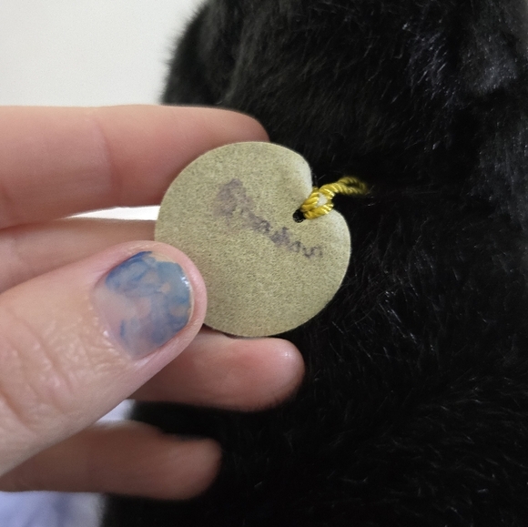 Aurora - Small Black Miyoni 8" Panther - Adorable Stuffed Animal - Picture 7 of 9